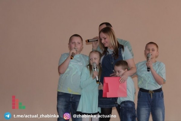 В Жабинке выбрали лучшую многодетную семью