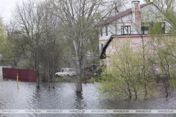 Паводок в Гомеле. Фотофакт