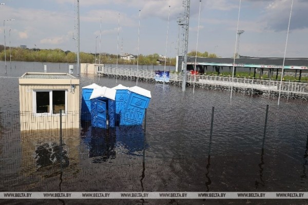 Паводок в Гомеле. Фотофакт
