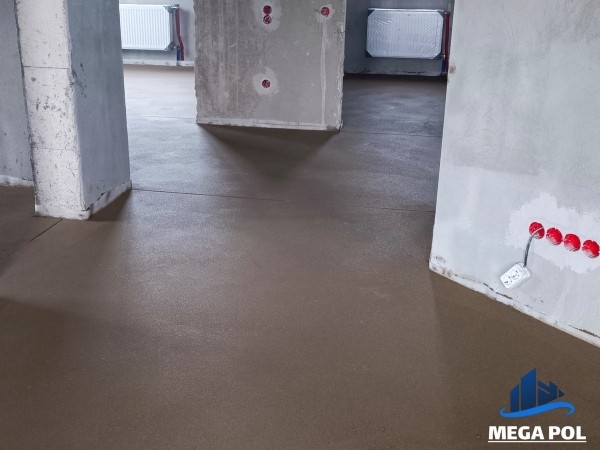 Идеально ровные полы под ключ с гарантией от компании «МегаПол». Полусухая стяжка в Бресте и области Идеально ровные полы под ключ с гарантией от компании «МегаПол». Полусухая стяжка в Бресте и области