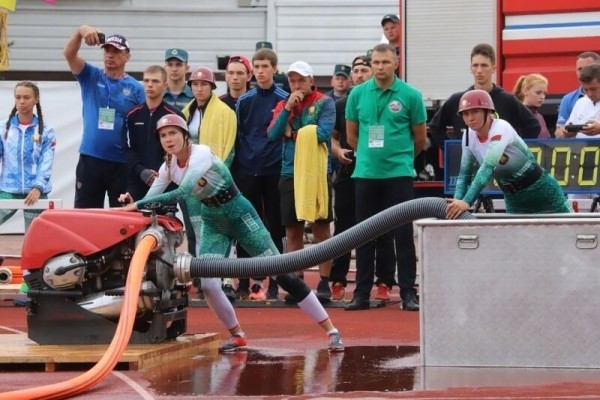 В Бресте завершился юниорский чемпионат мира по пожарно-спасательному спорту. У Беларуси – отличный результат