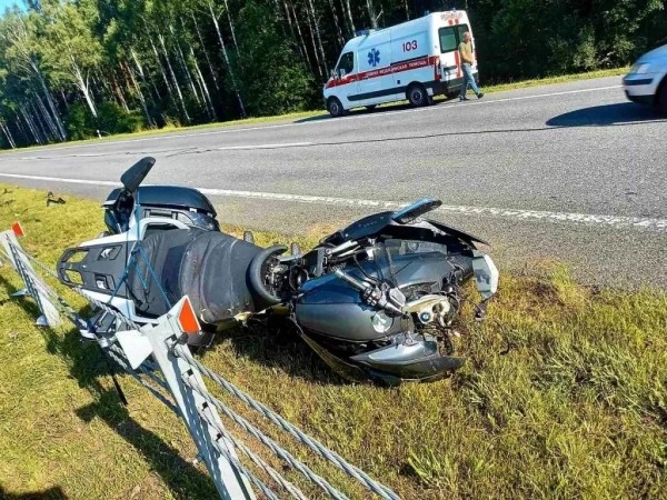 На М1 насмерть разбился мотоциклист