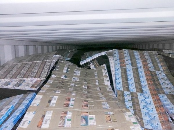 В Тересполе задержали партию контрабандных белорусских сигарет
