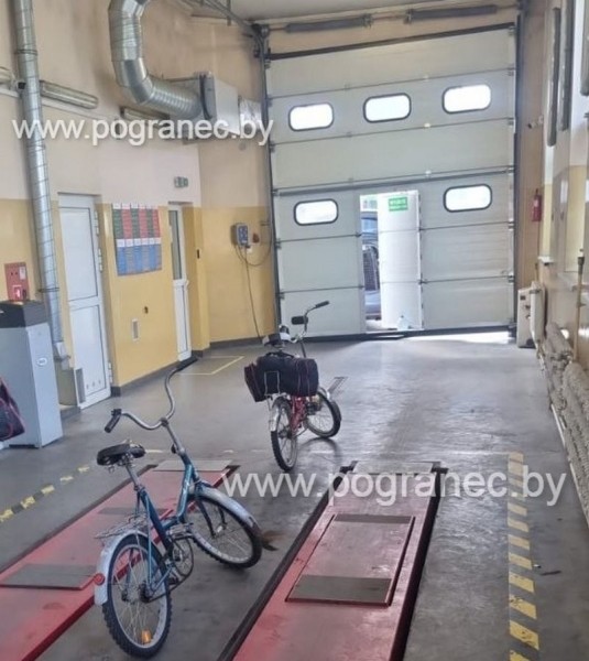 Велосипеды на польско-белорусской границе отправляют на углубленный досмотр