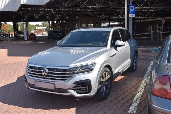 В Тересполе задержали белоруса и его Volkswagen Touareg