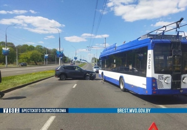 Стали известны подробности ДТП с троллейбусом в Бресте