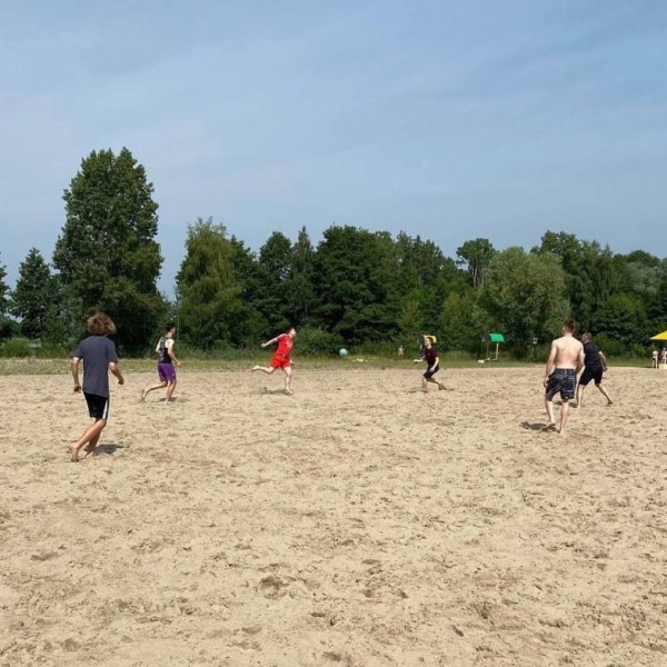 В Бресте состоялся турнир по пляжному футболу, для подростков состоящих на различного вида учетах