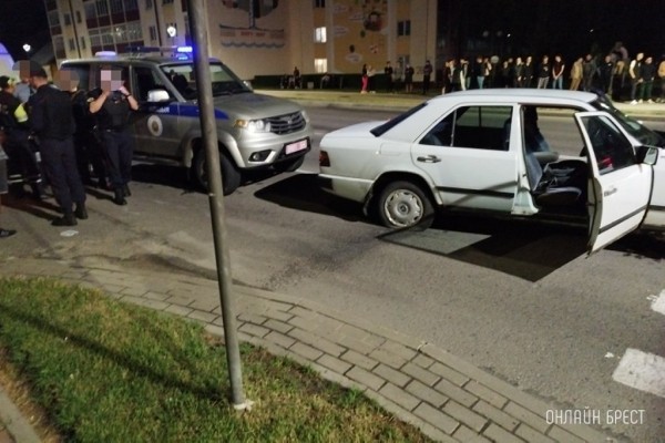 Ночная погоня и задержание в Березе