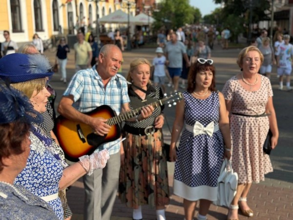 Реконструкция «Мирный вечер на Советской»