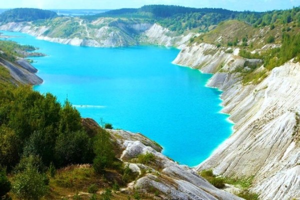 На меловые карьеры в «белорусских Мальдивах» снова можно попасть легально: Как это сделать