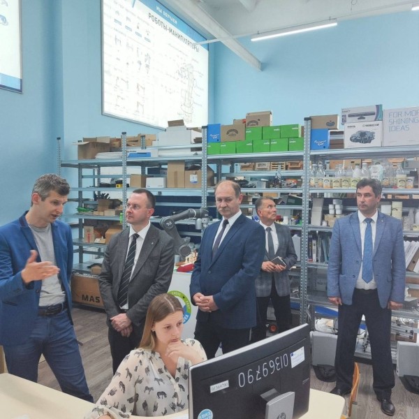 Сергей Лободинский и Валерий Вакульчик посетили УО «Брестский государственный технический университет»