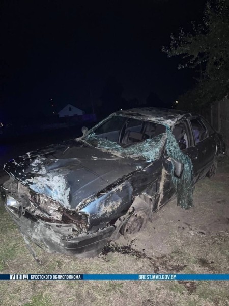 Водитель, который совершил ДТП в Ганцевичском районе, был пьян