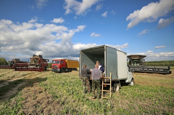 Водитель самого крутого комбайна в Беларуси: «За 1 000 рублей в поле точно бы не работал!»