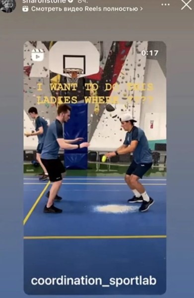 Шэрон Стоун заинтересовали тренировки хоккеистов «Бреста». Актрису пригласили в Беларусь