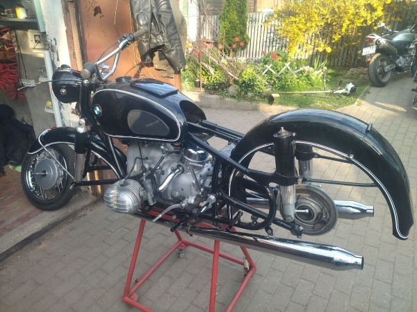 «Проблемой стала растаможка, ведь на раме шестизначный VIN». Белорус про восстановление мотоцикла BMW 1968 г. в.