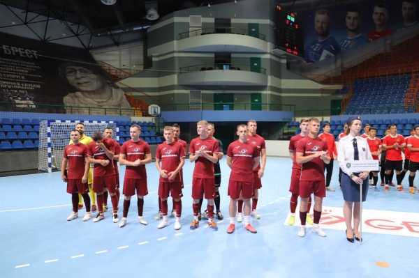 В Бресте состоялось открытие XV международного турнира по мини-футболу среди команд таможенных служб