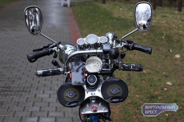 Брестчанин собрал необычный электровелосипед. Немцы оценили его в 4 тыс. евро