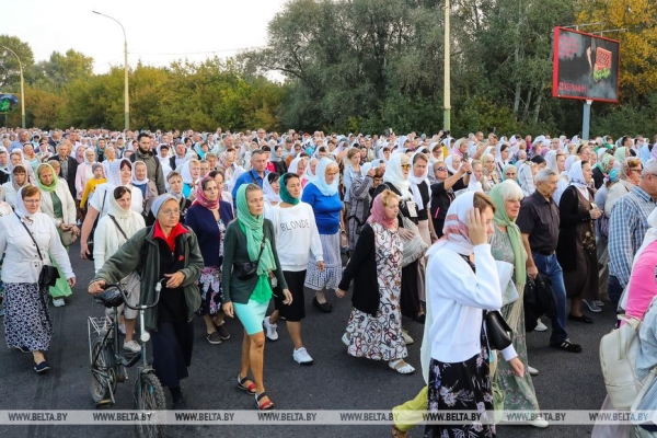 Крестный ход в честь памяти преподобномученика Афанасия Брестского состоялся в Бресте