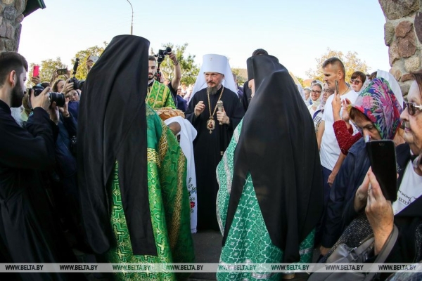 Крестный ход в честь памяти преподобномученика Афанасия Брестского состоялся в Бресте