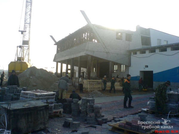 Строительство Брестского гребного канала. Фотографии, которые вы не видели