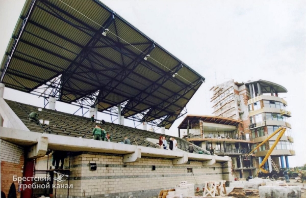 Строительство Брестского гребного канала. Фотографии, которые вы не видели