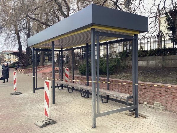 Новый остановочный пункт установлен на улице Ленина в Бресте Новый остановочный пункт установлен на улице Ленина в Бресте