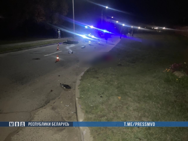 В Волковысском районе в ДТП погибли водитель и пассажир мотоцикла