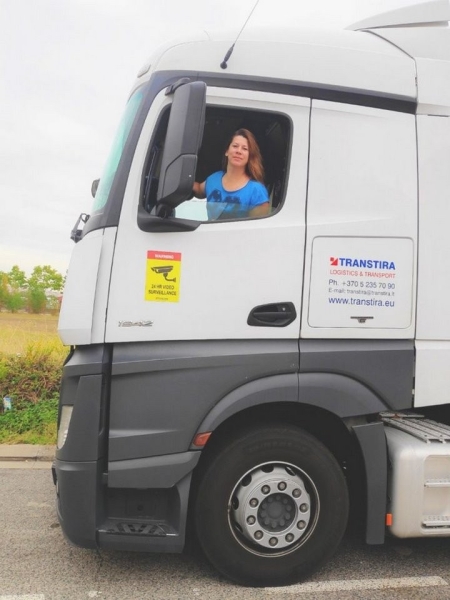 Дальнобойщица из Беларуси рассказала о своей профессии