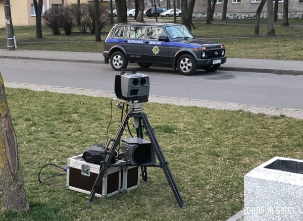 Где в Бресте будут работать мобильные датчики контроля скорости в ближайшее время
