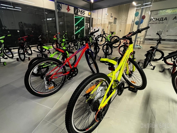 Велосипеды для всей семьи с доступными ценами и беспроцентной рассрочкой в новом магазине «ВелоБУМ» в брестском ТРЦ «Варшавский»