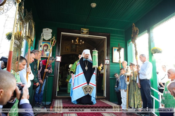 Крестный ход в честь памяти преподобномученика Афанасия Брестского состоялся в Бресте