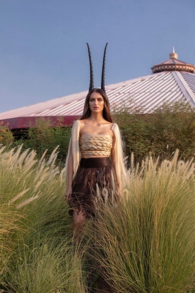 Кобринчанка на конкурсе «Мисс Земля» стала лучшей в номинации национальный костюм Европы, поразила фигурой и образом Фауны