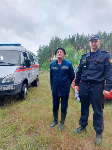 Все службы сработали четко: в Брестской области потерявшегося в лесу мужчину нашли в течение трех часов