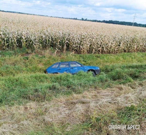 
                Читатель: Кобринский район, сегодня в первой половине дня. Авто в кювете, никого нету
            