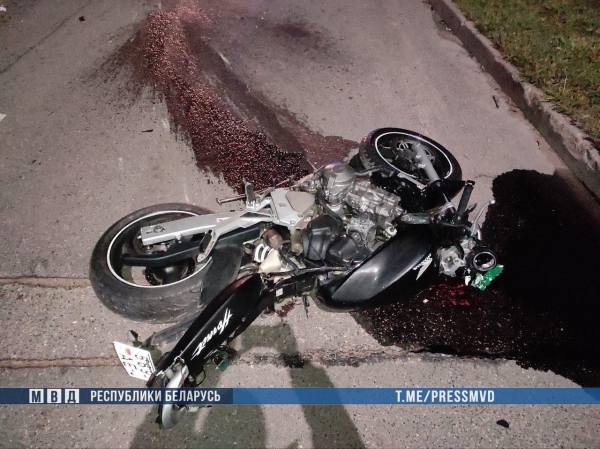 В Волковысском районе в ДТП погибли водитель и пассажир мотоцикла
